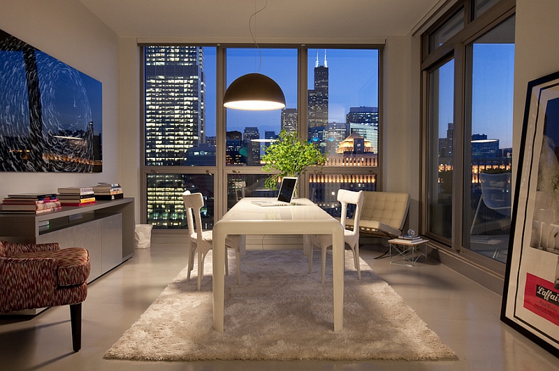 An-oversized-pendant-for-the-modern-home-office[1] how to design your home office for productivity - An oversized pendant for the modern home office1 - How to Design Your Home Office for Productivity