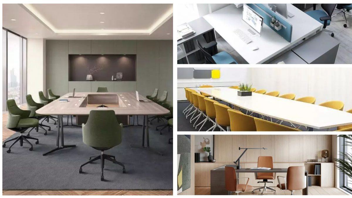 modern office - collage 1 1200x675 - Office trends 2022: Colors for a modern office
